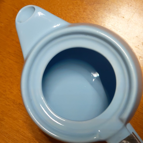 Single serving Blue Sakura teapot with strainer - Picture 6 of 6